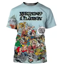 Camiseta Mortadelo y Filemón
