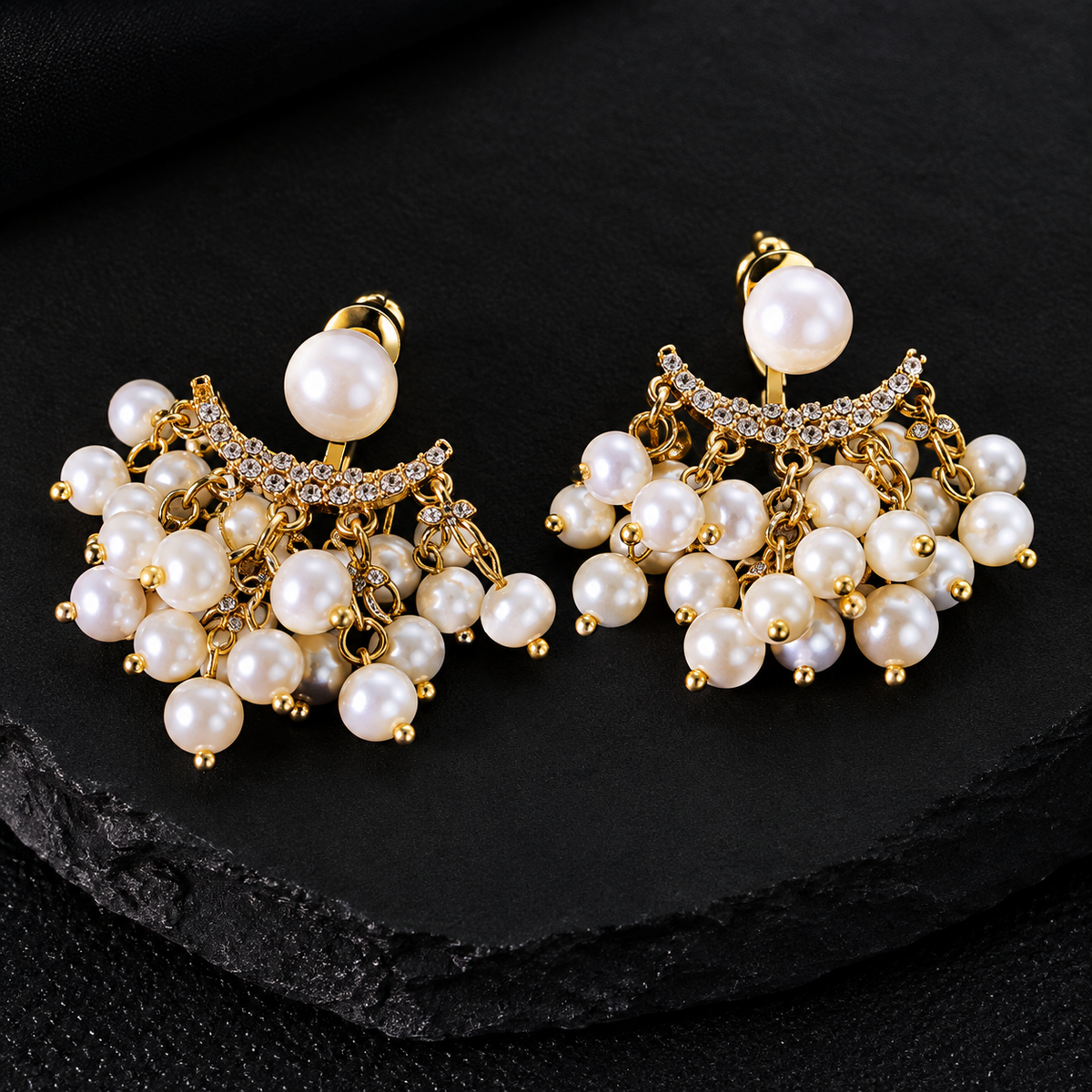 Pendientes Peonia