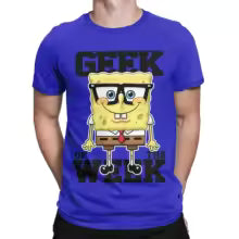 Camiseta Bob Esponja Geek
