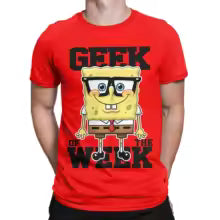 Camiseta Bob Esponja Geek
