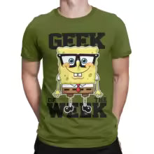 Camiseta Bob Esponja Geek