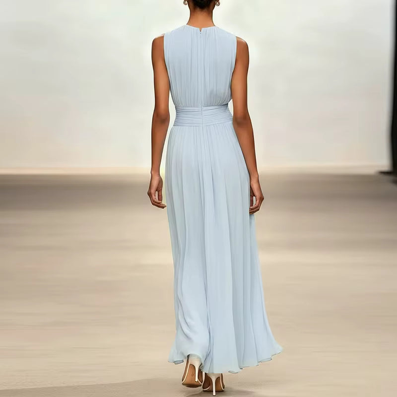 Carmina | Vestido Elegante de Plisado Suave