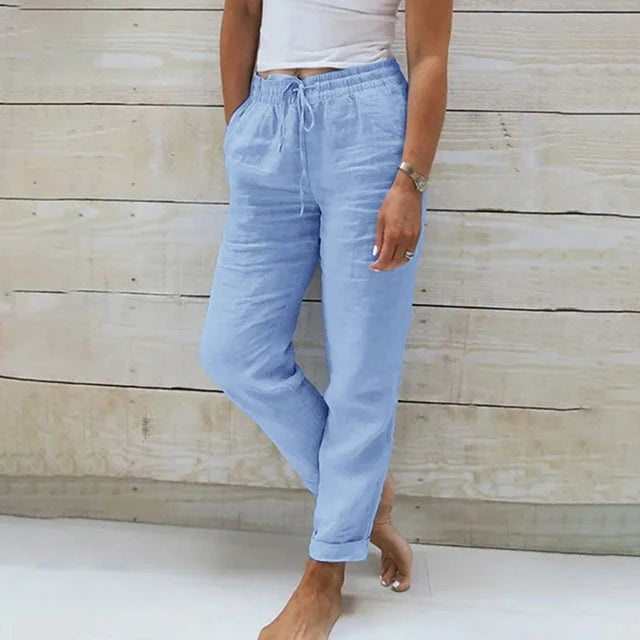 Pantalón Clásico de Lino
