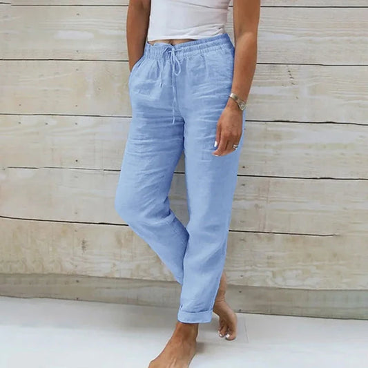 Pantalón Clásico de Lino