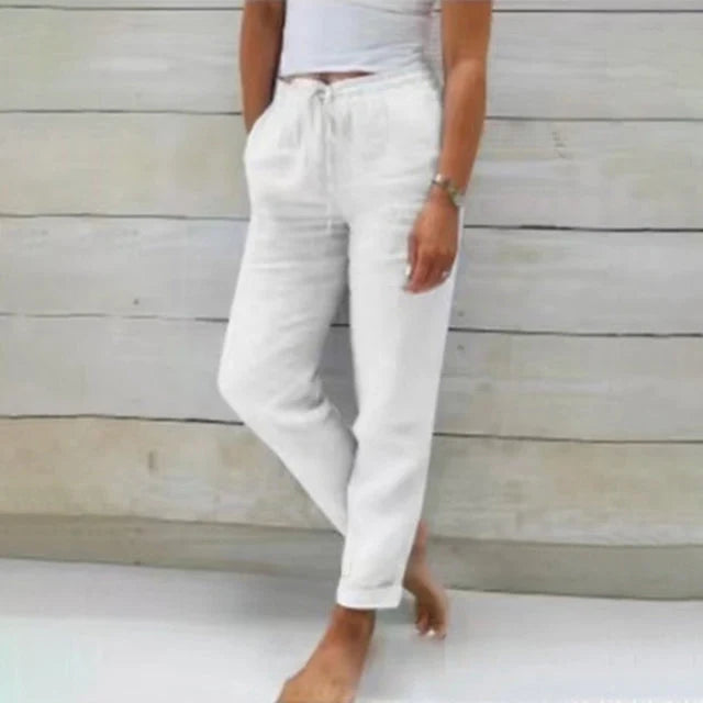 Pantalón Clásico de Lino
