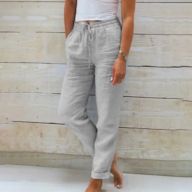 Pantalón Clásico de Lino