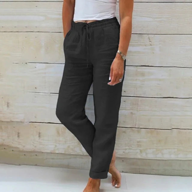 Pantalón Clásico de Lino