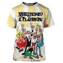 Camiseta Mortadelo y Filemón
