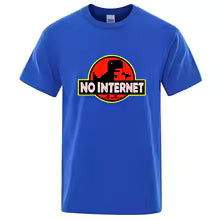 Camiseta No internet