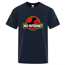 Camiseta No internet