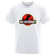 Camiseta No internet