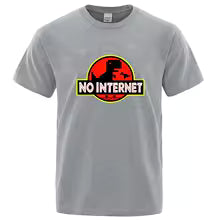 Camiseta No internet
