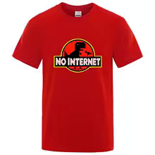 Camiseta No internet