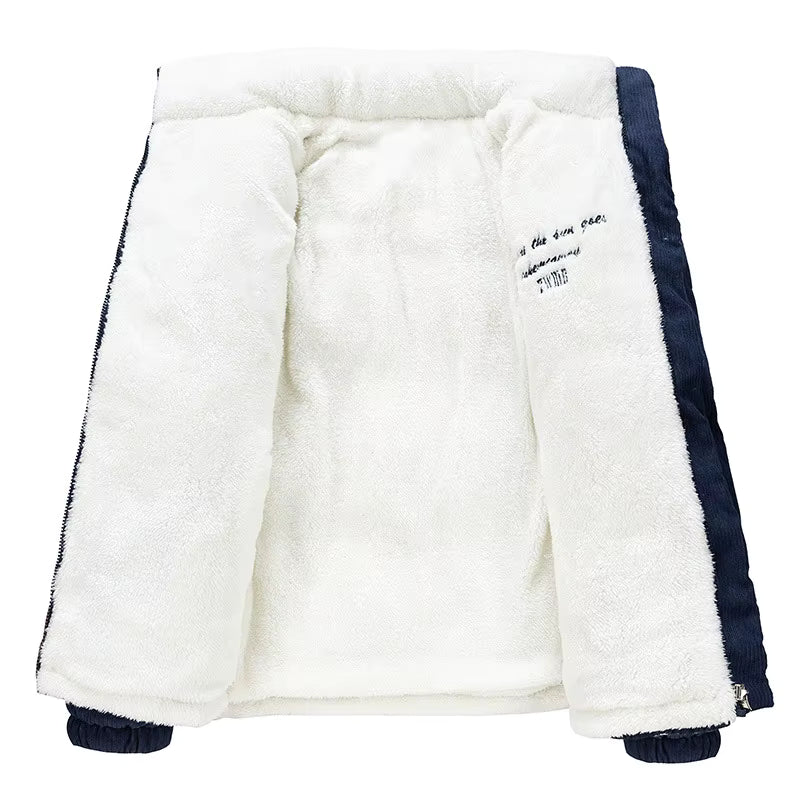 Vicente | Chaqueta Pana Borreguito Reversible