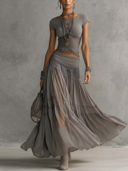 Selena | Conjunto Boho dos piezas
